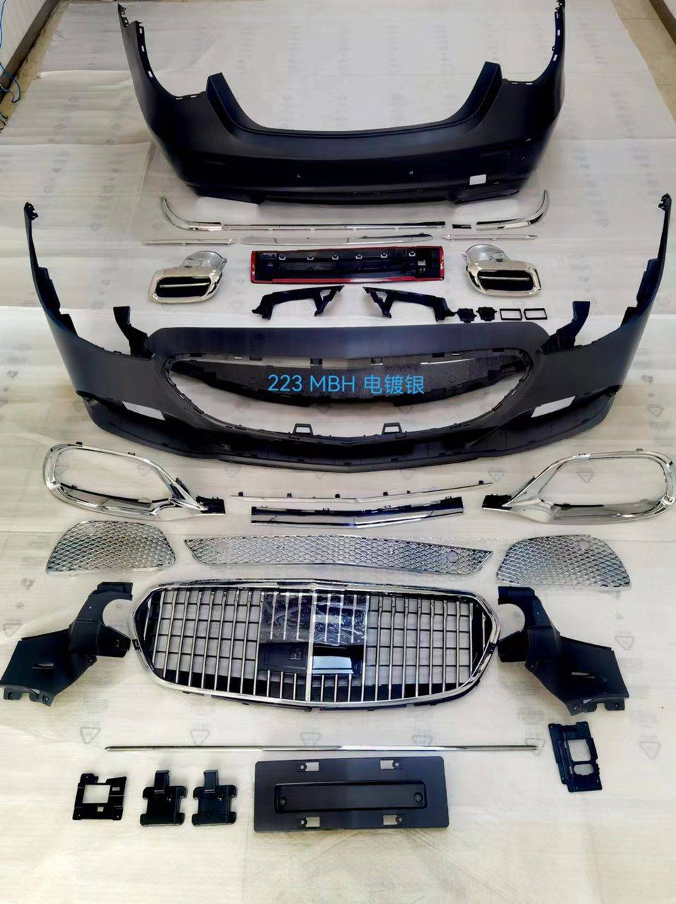 Mercedes S Class W223 Conversion Maybach Bodykit