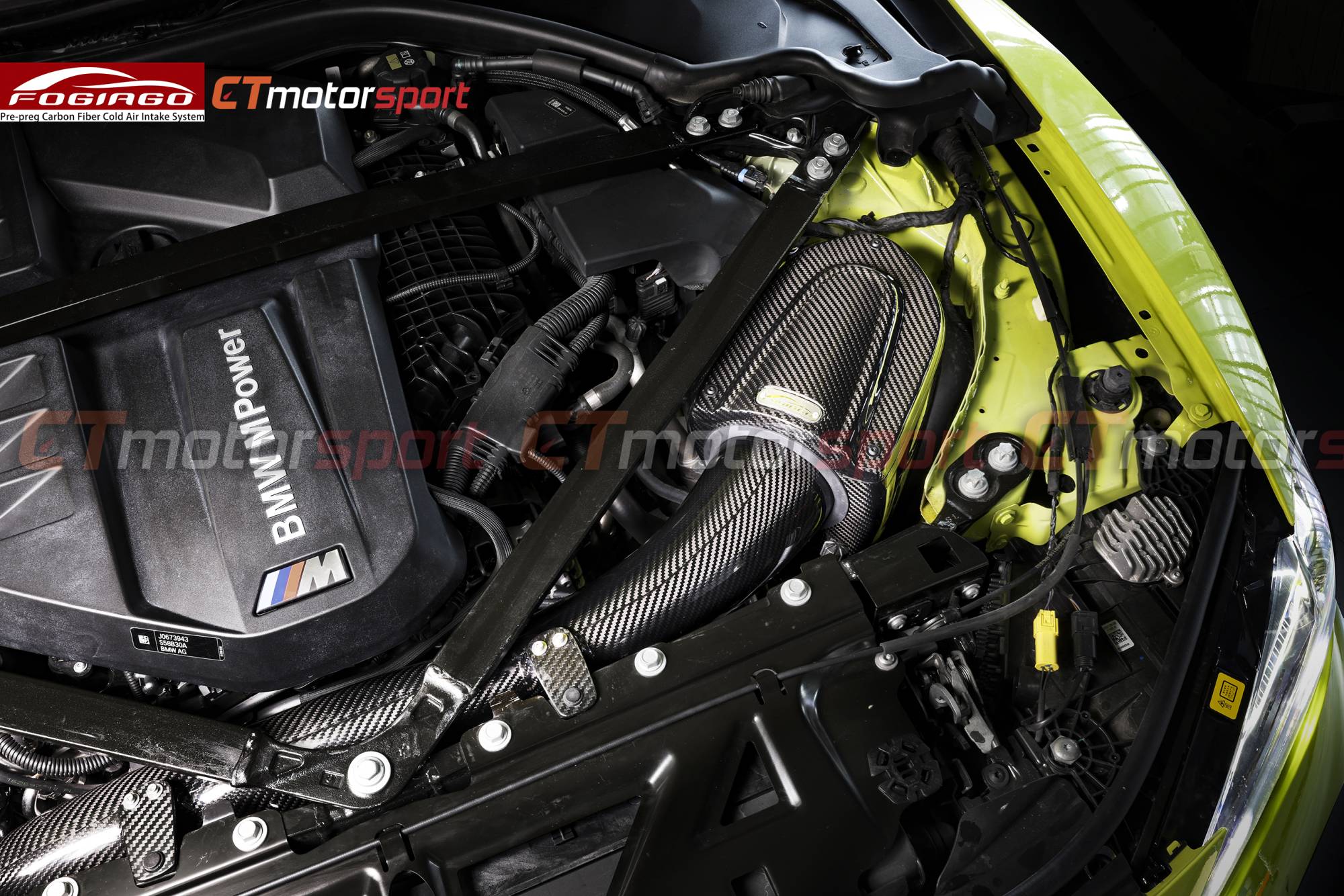 BMW G80/G82 M3/M4 FOGIAGO Dry Carbon BMC Air Intake System